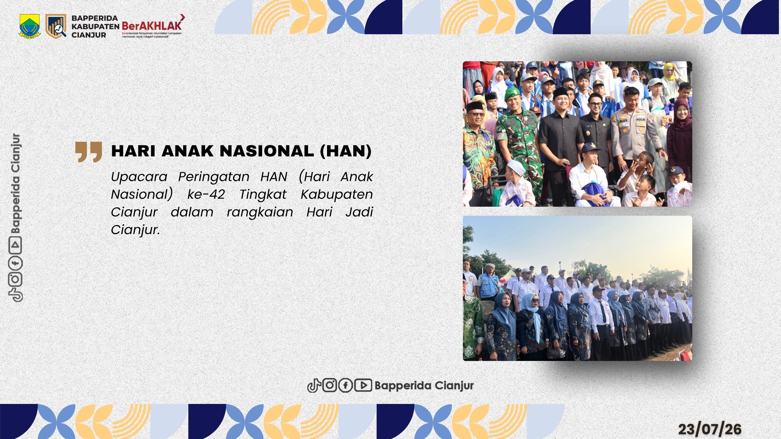 Hari Anak Nasional (HAN)
